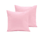 Pair of 280TC Polyester Cotton European Pillowcases Pink V442-ABR-PILLOWC-280TCPAIR-PINK-EU