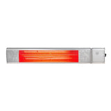 Devanti Electric Strip Heater Infrared Radiant Heaters 2000W RHP-TWR-2000-AL