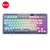KZZI K75 PRO RGB 75% Wireless Gasket Mechanical Night Grey Keyboard, Triple Mode, Eternity Tactile V413-K75PRO-PLUS-NG