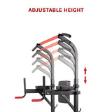 Power Tower Chin Up Bar Push Pull Up Knee Raise Weight Bench Gym Station V63-834311