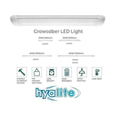 Growsaber Hydroponic Led Lights Grow Light Hydro Plant Growing 20W 6500K 600mm V238-SUPDZ-32685649199184