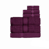 Kingtex 550gsm Cotton 7 Pce Bath Sheet Set Shiraz V442-KIT-TOWEL-7PSHEET-SHIRAZ