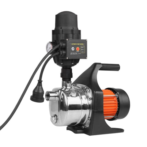 Giantz Garden Water Pump High Pressure 800W Tank Rain Farm Irrigation House Black PUMP-GARDEN-800-TPC