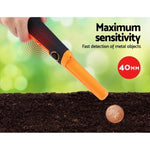 Metal Detector 40MM Sensitive Handheld Pinpointer Waterproof Automatic Hunter Orange MDETECTOR-C-GC2006