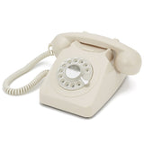 GPO RETRO GPO 746 ROTARY TELEPHONE - IVORY V177-IW-GPO-ROTY-IVY