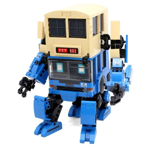 Kalos Hong Kong Machines Robot Bus Dennis Building Block Set 786pcs 14+ V185-KB38003