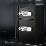 UL-TECH Security Safe Box Double Door SAF-DS80-MTL-BK