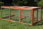 YES4PETS Large Chicken Coop Run Guinea Pig Cage Villa Extension Rabbit Hutch House Pen V278-CAGE32RUN