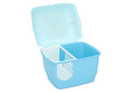 YES4PETS XL Portable Hooded Cat Toilet Litter Box Tray House with Handle and Scoop Blue V278-MSP-102-BLUE