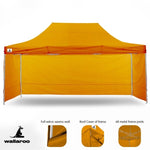 Gazebo Tent Marquee 3x4.5m PopUp Outdoor Wallaroo Orange GAZ-POP-3X45-OR