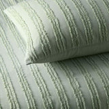 Vintage Design Homewares Reflections Sage Cotton Quilt Cover Set King V442-HIN-QUILTCS-REFLECTIONS-SAGE-KI