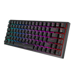 ROYAL KLUDGE RK84 Wireless Hot Swap Black 65% Mechanical Keyboard, Brown Switch V413-RK84-3M-BLACK-BROWNSW