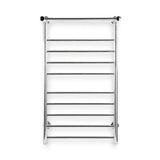 Devanti Electric Heated Towel Rail Rack 14 Bars Wall Mounted Clothes Dry Warmer TW-C-WALL-L