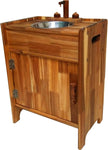 Natural Wooden Sink V59-865