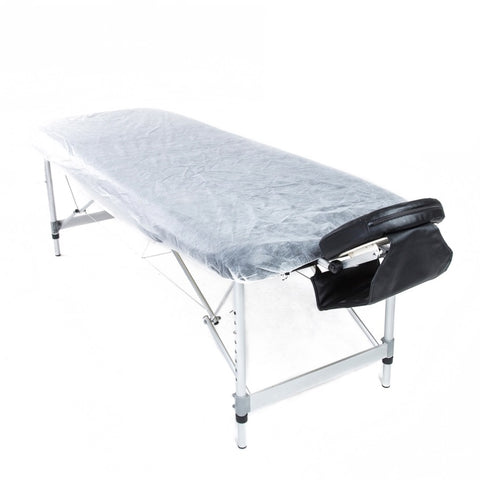 30pcs Disposable Massage Table Sheet Cover 180cm x 55cm V274-MT-COVER-55WH-X30