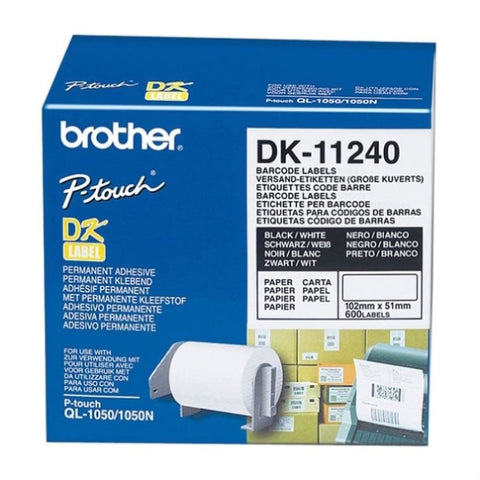 BROTHER DK11240 White Label V177-D-BDK11240
