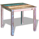 Dining Table Solid Reclaimed Wood 80x82x76 Cm 43_243452