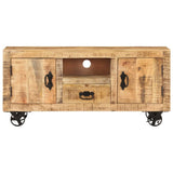 Tv Cabinet Rough Mango Wood 120x30x50 Cm 43_243983