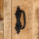 Tv Cabinet Rough Mango Wood 120x30x50 Cm 43_243983