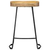 Bar Stools 2 Pcs Solid Wood 43_247837
