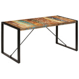 Dining Table 160x80x75 Cm Solid Reclaimed Wood 43_247418