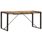 Dining Table 160x80x75 Cm Solid Reclaimed Wood 43_247418