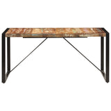 Dining Table 160x80x75 Cm Solid Reclaimed Wood 43_247418