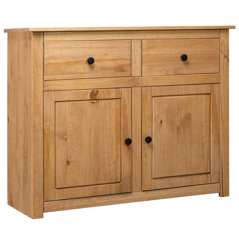 Sideboard 93x40x80 Cm Solid Pinewood 43_282697