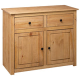 Sideboard 93x40x80 Cm Solid Pinewood 43_282697