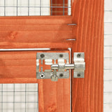 Rabbit Hutch 140x63x120 Cm Solid Firwood 43_170868