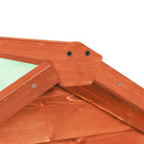 Rabbit Hutch 140x63x120 Cm Solid Firwood 43_170868