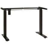 Electric Motorised Standing Desk Frame Height Adjustable Black 43_321717