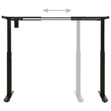 Electric Motorised Standing Desk Frame Height Adjustable Black 43_321717