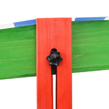 Sandbox With Adjustable Roof Fir Wood Multicolour Uv50 43_313887
