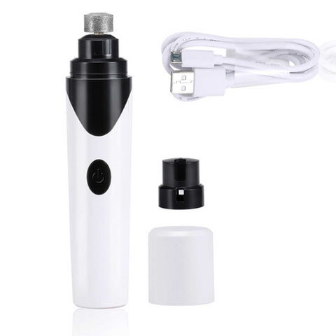 Pet Nail Grinder Dog Cat Electric Trimmer Rechargeable Clipper Claw Filer N8 V238-SUPDZ-33161983164496