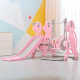 GOMINIMO Kids Slide and Swing Set with Basketball Hoop GO-KS-101-TF V227-3720871001071