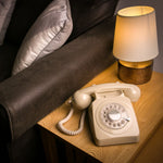 GPO Retro 746 Rotary Telephone - Ivory V398-GPO-ROTY-IVY