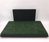 YES4PETS XL Indoor Dog Puppy Toilet Grass Potty Training Mat Loo Pad pad with 3 grass V278-KLW-051-POTTY-WALL-3GRASS