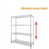 Modular Wire Storage Shelf 1500 x 350 x 1800mm Steel Shelving V63-841371