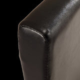 King PU Leather Bed Frame Black V63-761275