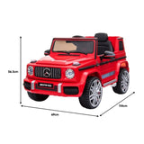 Mercedes Benz AMG G63 Licensed Kids Ride On Car Remote Control - Red CAR-G63-RD