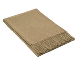 Paddington Throw - Fine Wool Blend - Camel V164-PA14