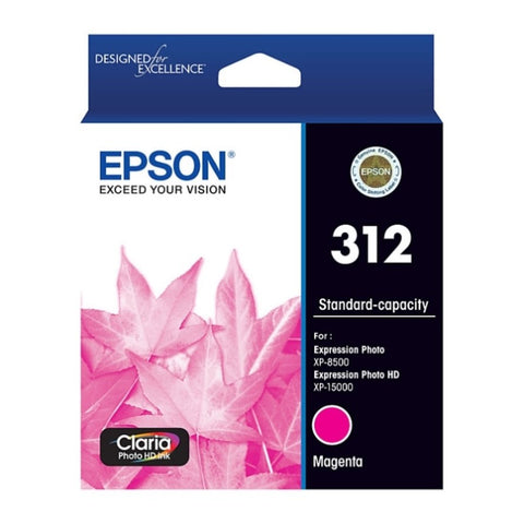 EPSON 312 Magenta Ink Cartridge V177-D-E312M