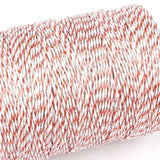 500m Roll Polywire Electric Fence Stainless Steel Poly Wire Energiser Insulator V465-1607002