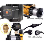 Giantz Garden Water Pump High Pressure 2000W Multi Stage Tank Rain Irrigation Black PUMP-ST5-SS-OG-TPC