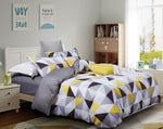 Geometric Double Size Duvet Quilt Cover Set V493-MD-421