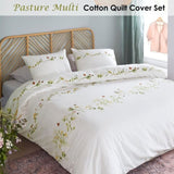 Bedding House Pasture Multi Cotton Quilt Cover Set King V442-HIN-QUILTCS-PASTURE-MULTI-KI