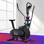 Everfit Exercise Bike 6 in 1 Elliptical Cross Trainer Home Gym Indoor Cardio EB-F-ELLI-01-6IN-BK