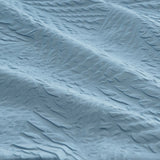 Ardor South Coast Pale Blue Embossed Quilt Cover Set King V442-INT-QUILTCS-SOUTHCOAST-BLUE-KI