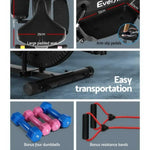 Everfit Exercise Bike 6 in 1 Elliptical Cross Trainer Home Gym Indoor Cardio EB-F-ELLI-01-6IN-BK